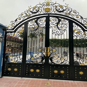 7 مدل درب ویلایی ترموود نما چوب