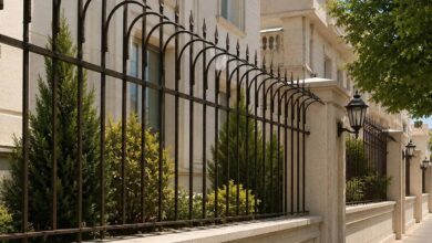 7 مدل حفاظ روی دیوار باغ محوطه