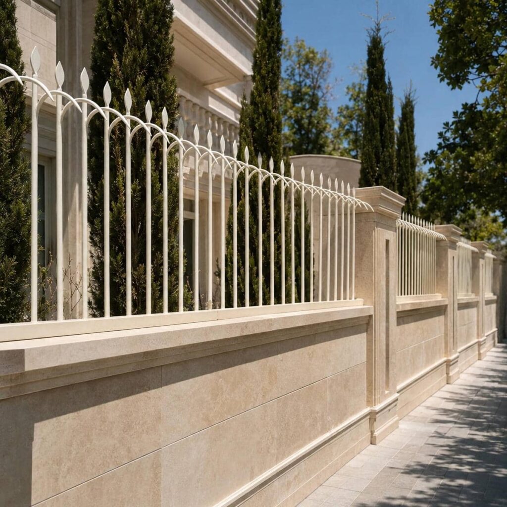 سفارش حفاظ دیوار مدرن خطی مدل سرنیزه ای