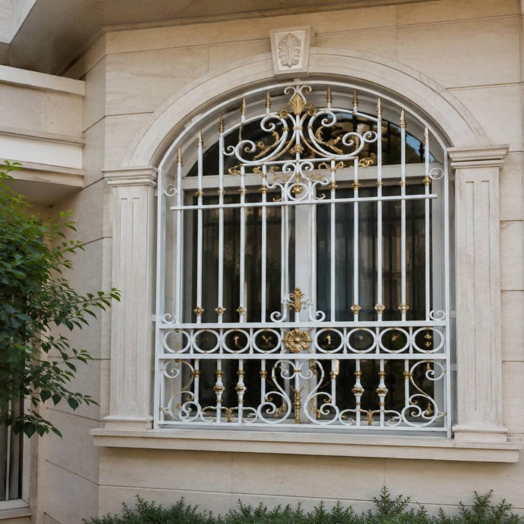 فروش حفاظ پنجره رنگی کوره ای مدرن