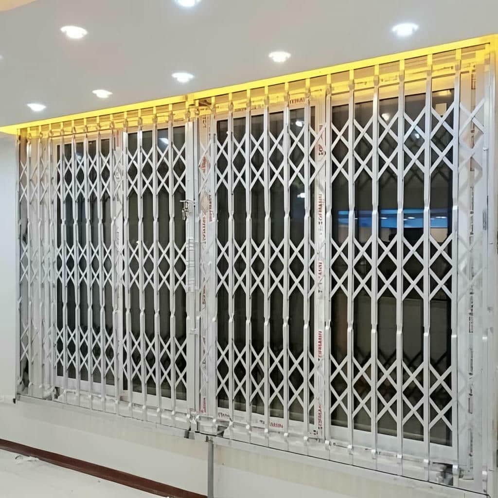 خدمات اندازه گیری حفاظ پنجره ریلی بازشو