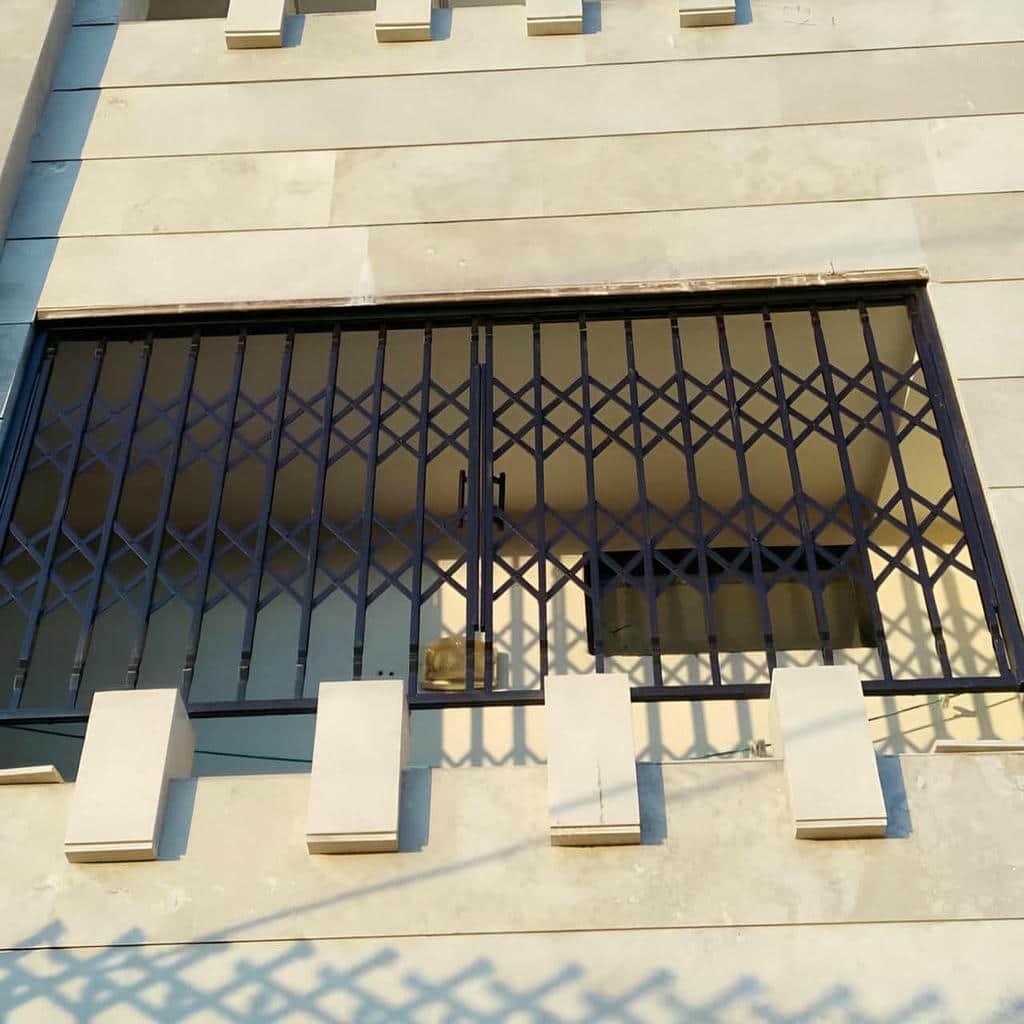 خرید حفاظ پنجره ریلی بازشو تلسکوپی