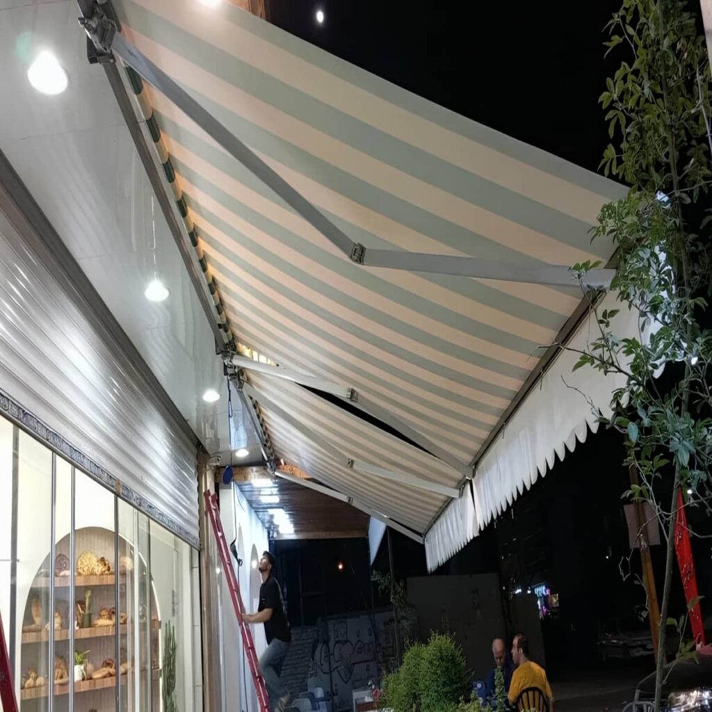 سایبان پارکینگ متریال مقاوم