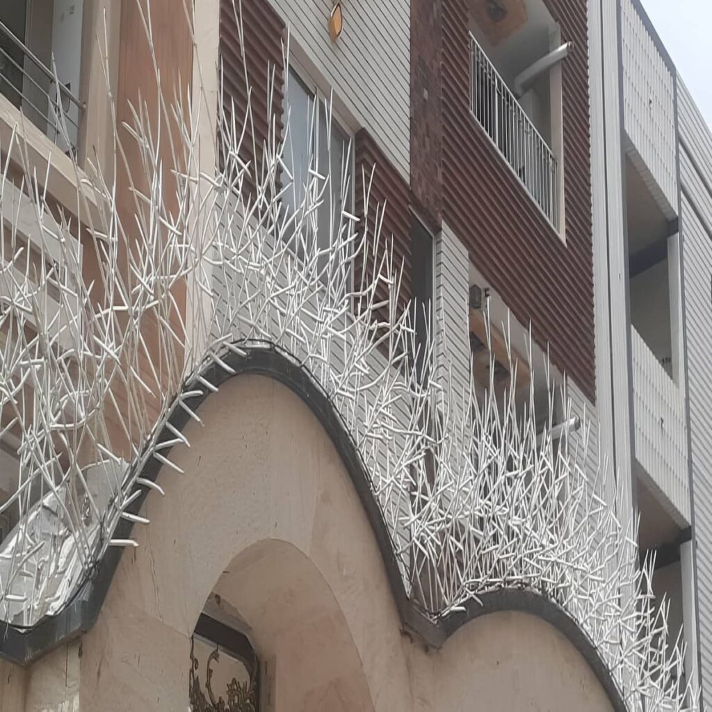 حفاظ شاخ گوزنی طرح f ساختار فلزی اقتصادی