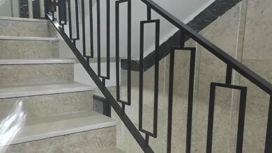 حفاظ لبه بالکن ساده فلزی