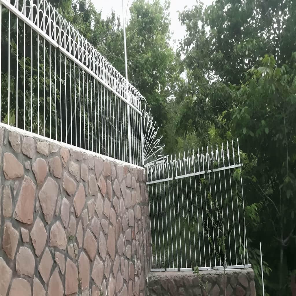 حفاظ فلزی دیوار با پوشش رنگ