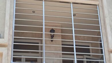 نرده تراس سفارشی برای دهانه بزرگ