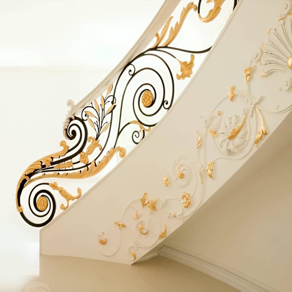 نرده بالکن آپارتمان فرفورژه کلاسیک