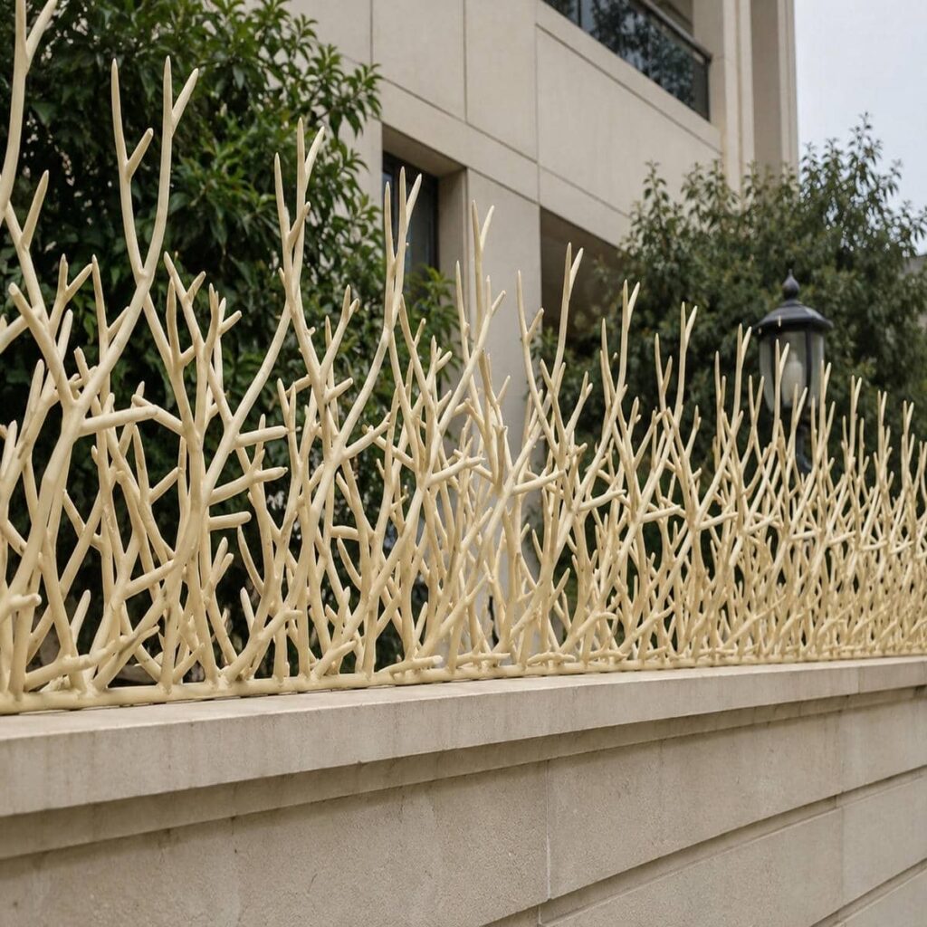 حفاظ روی دیوار مدل سرنیزه ای